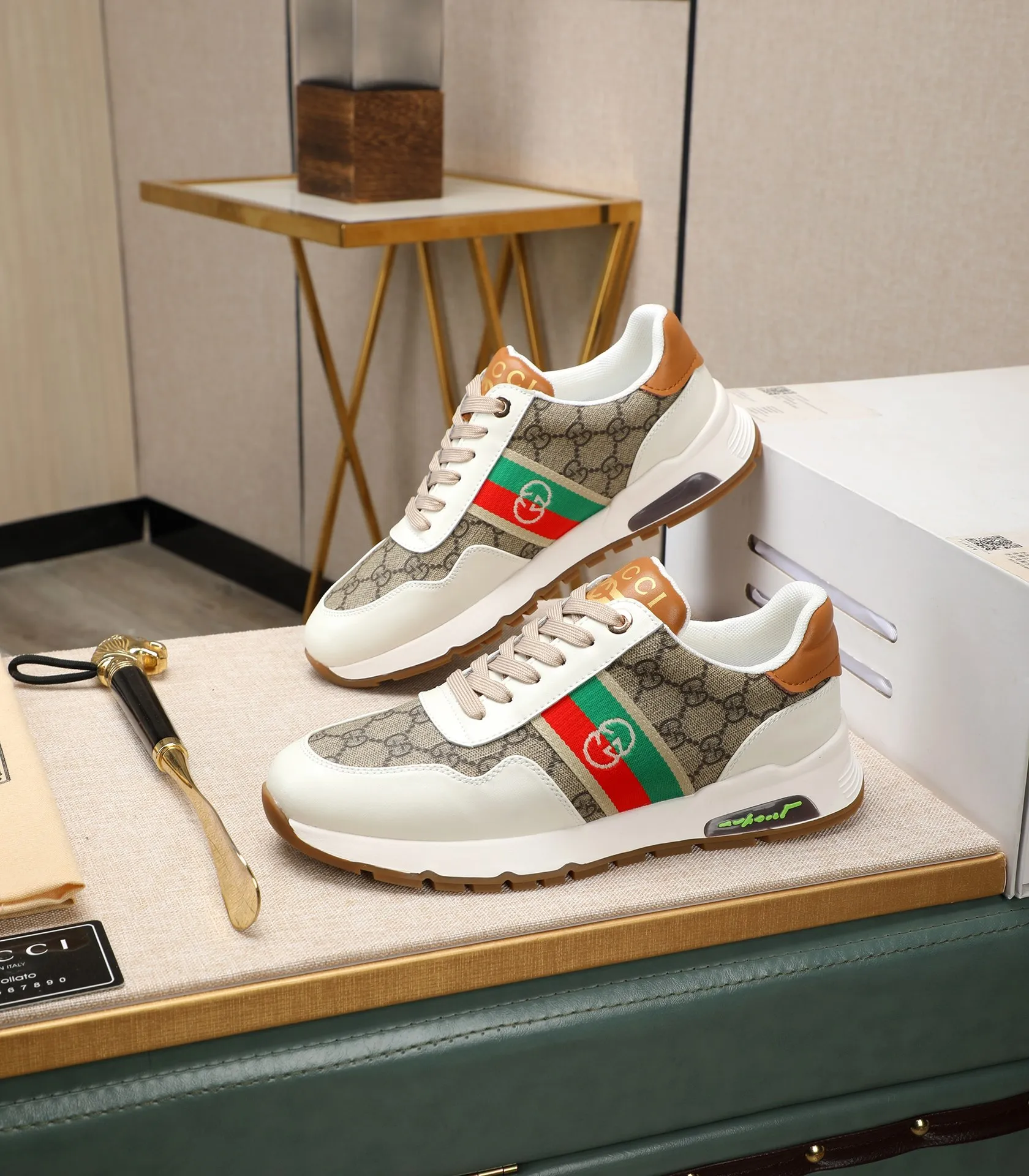 Men's men's shoes💰460 GUCCI🔍🔍2023 latest model On sale at the same time at the counter, original calfskin imported from Italy, genuine leather lining, (high-end, luxury, and class) exquisite workmanship, soles: original soles specially provided by the original factory, ⚠Exclusive double-layer movable molded soles are super comfortable⚠, real photos🎬The real ones are better🔍🔍"High quality·Follow the order" code number 38-44